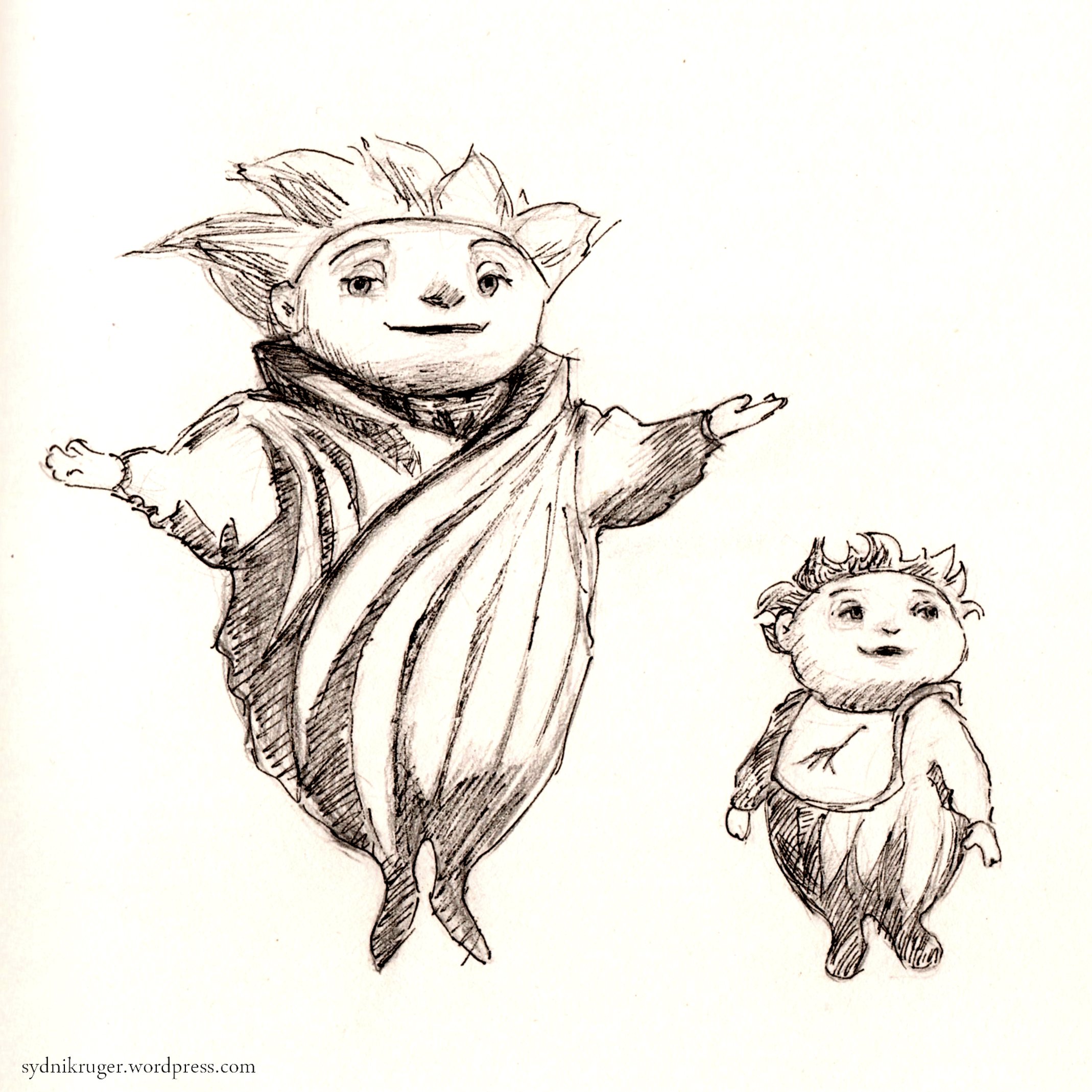 Sandman's son - ink, 2014