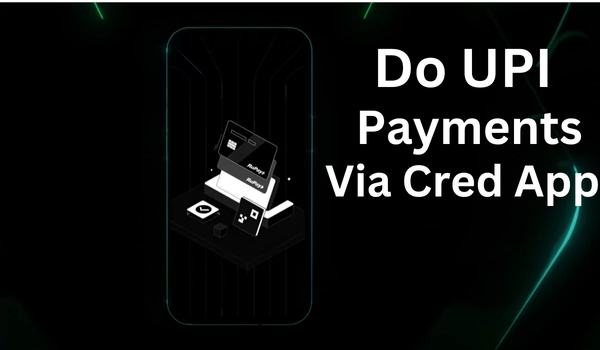 How to link credit card to upi in cred app