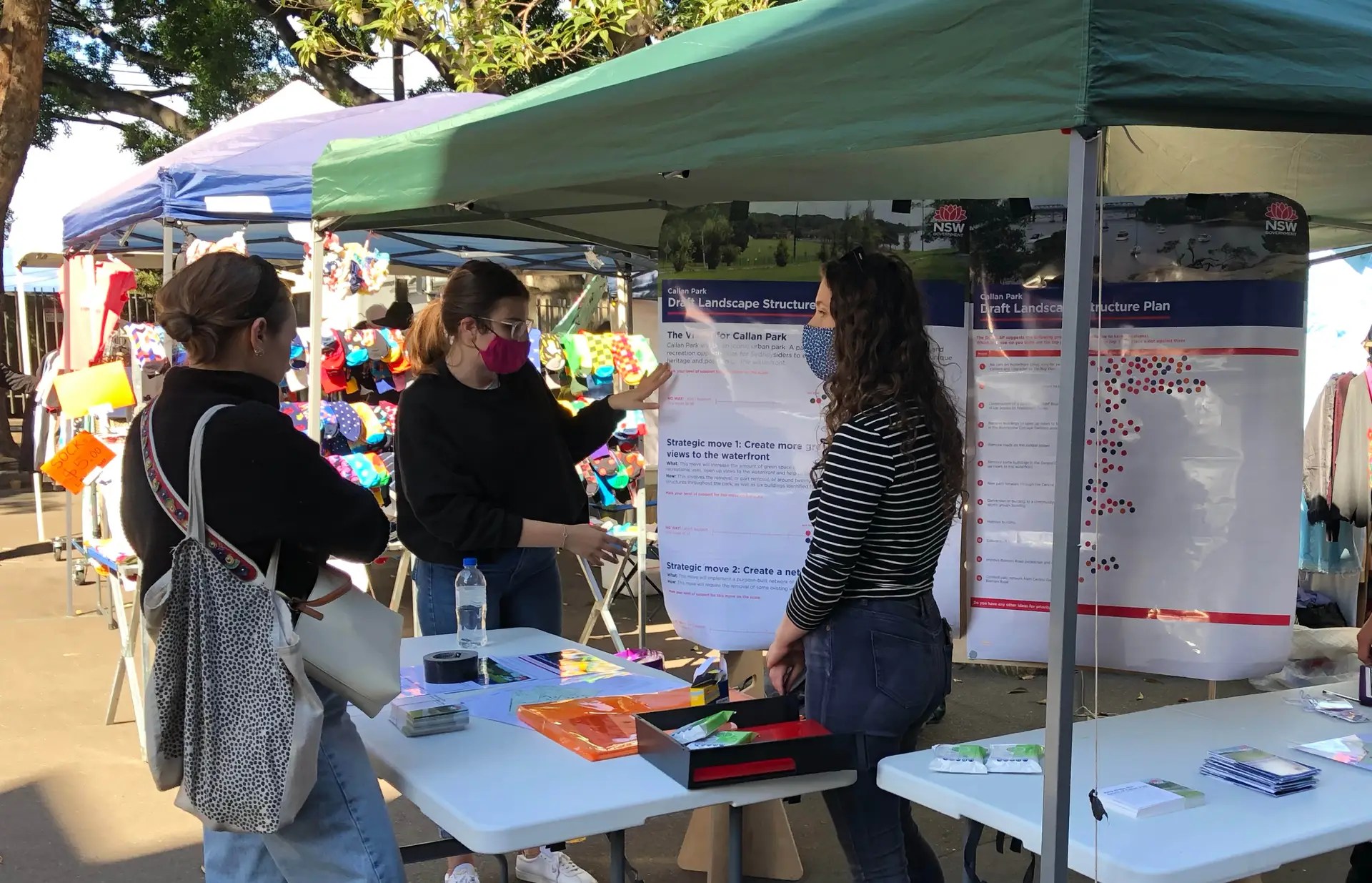 CRED Consulting, Participant at pop-up, CRED Consulting
