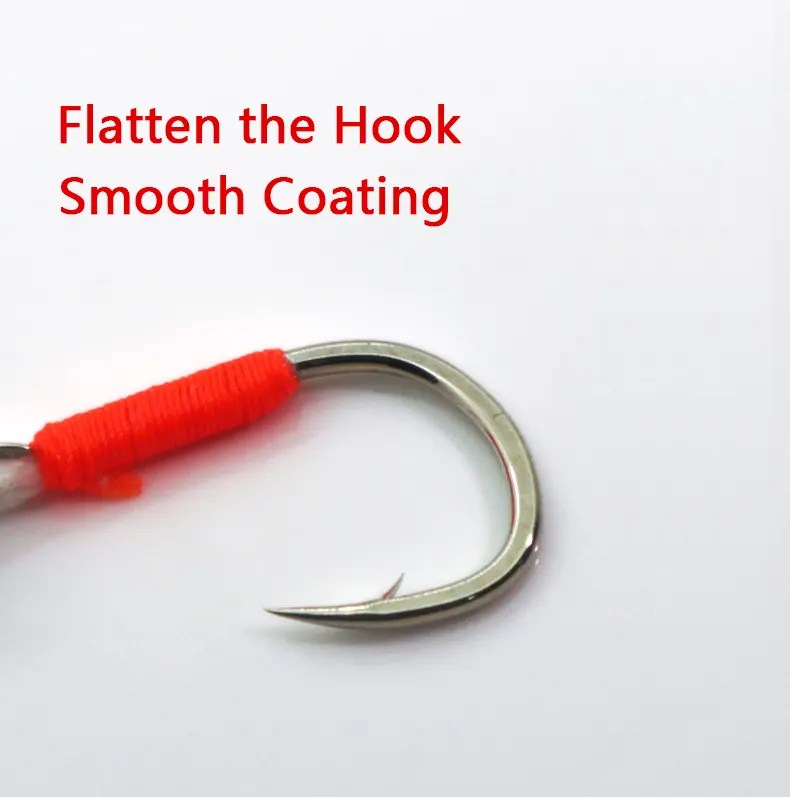 smooth hook is flattened