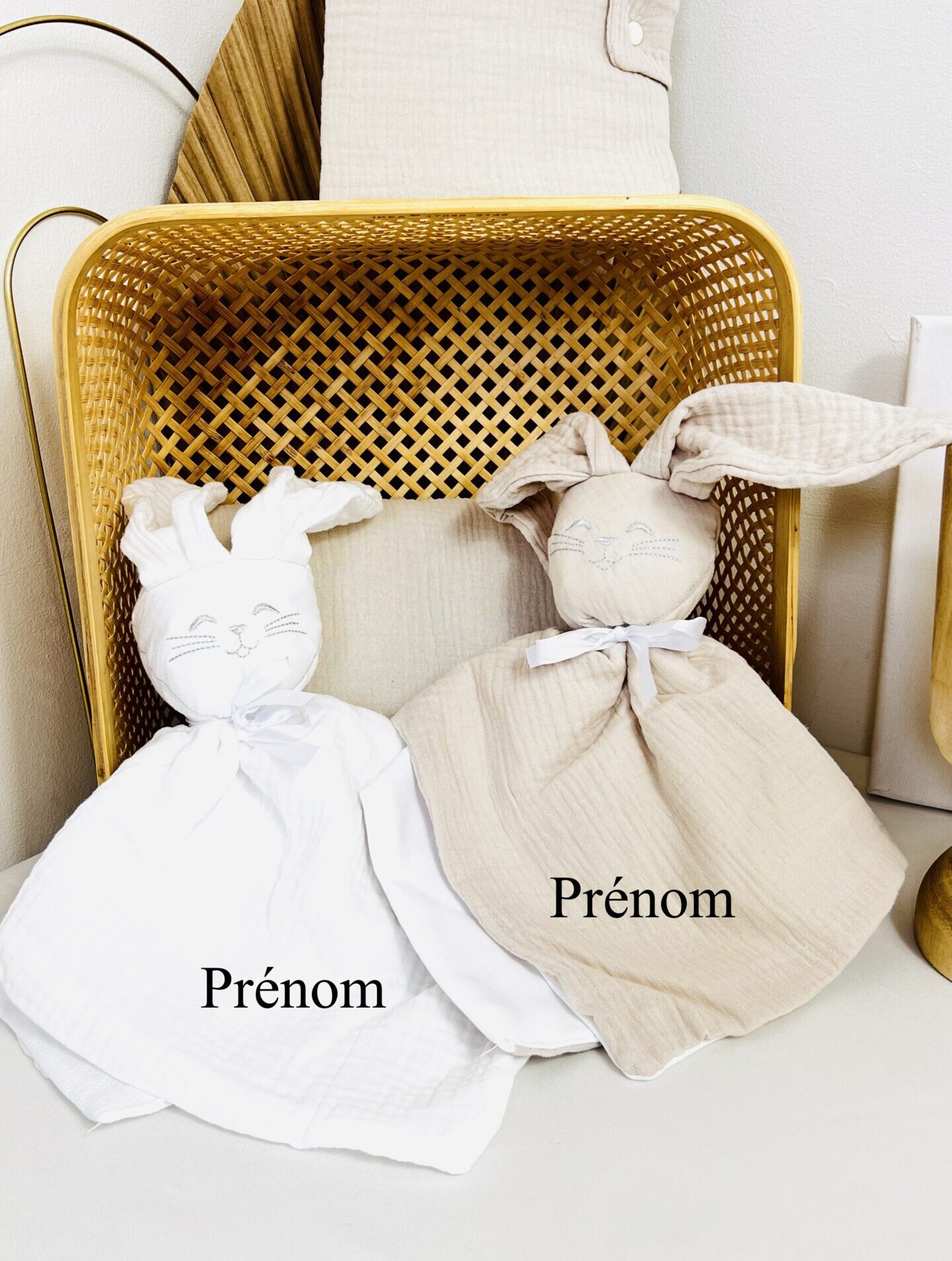 Doudou gaze de coton