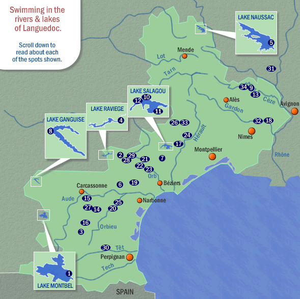 Languedoc Beaches Best River And Lake Beaches Lakes Rivers 