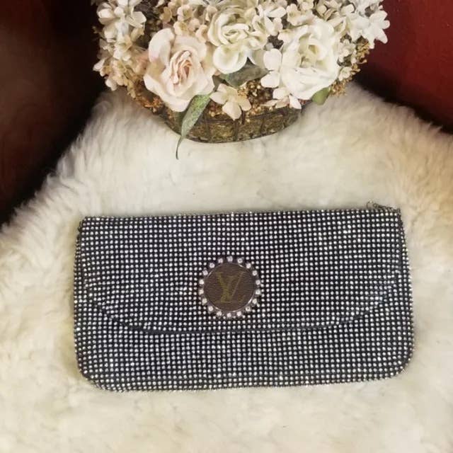 Rhinestone Clutch Handbag