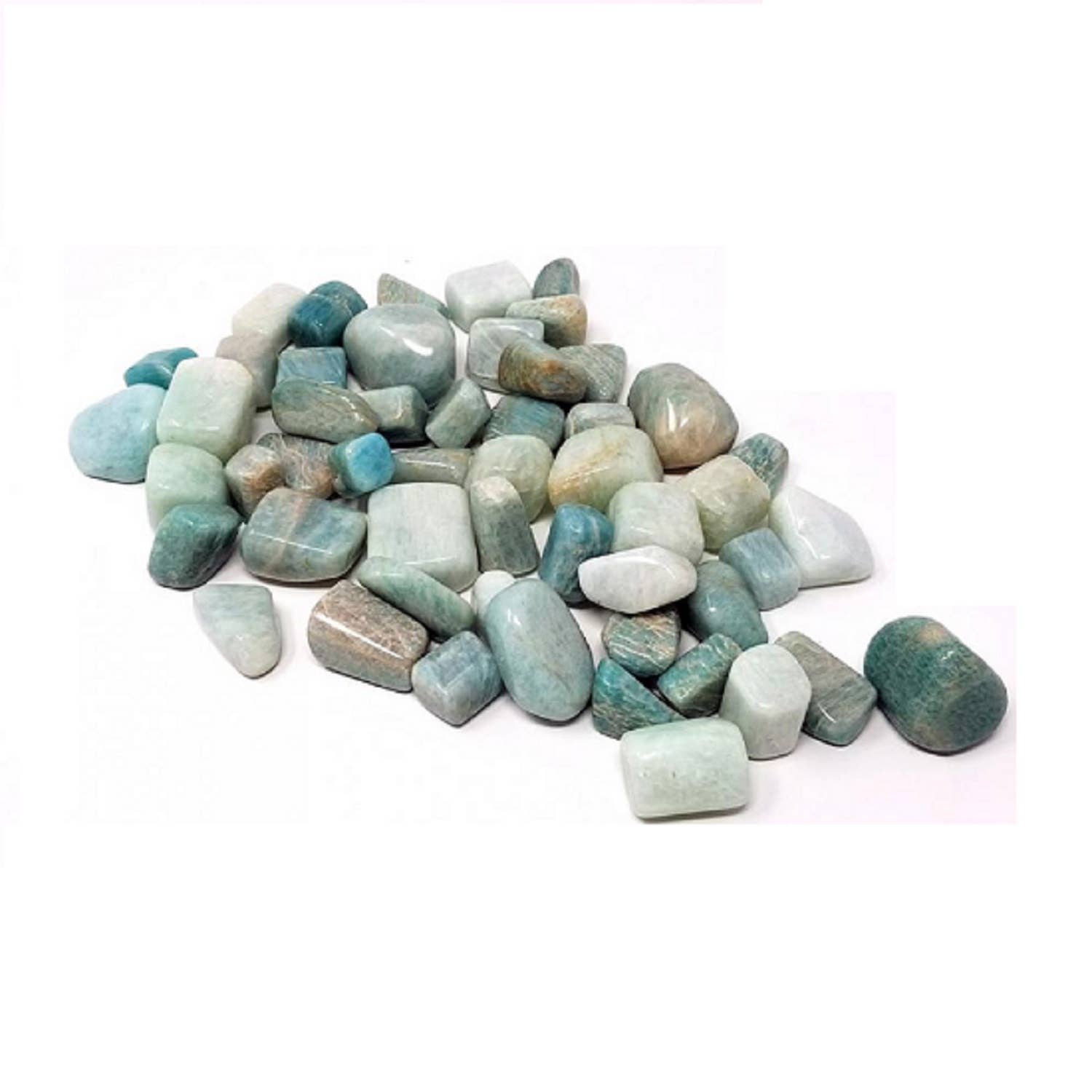 Tumbled Genuine Polished Amazonite Gemstone