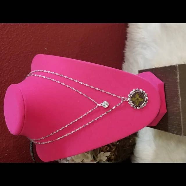 Two Tier Goldtone Necklace