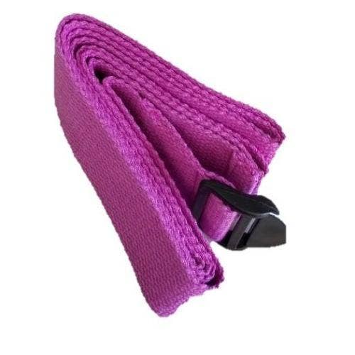 OMSutra Yoga Strap - Cinch Buckle (Regular) 8' - Purple