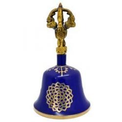 Tibetan Brass Bell - Seven Chakra - Violet