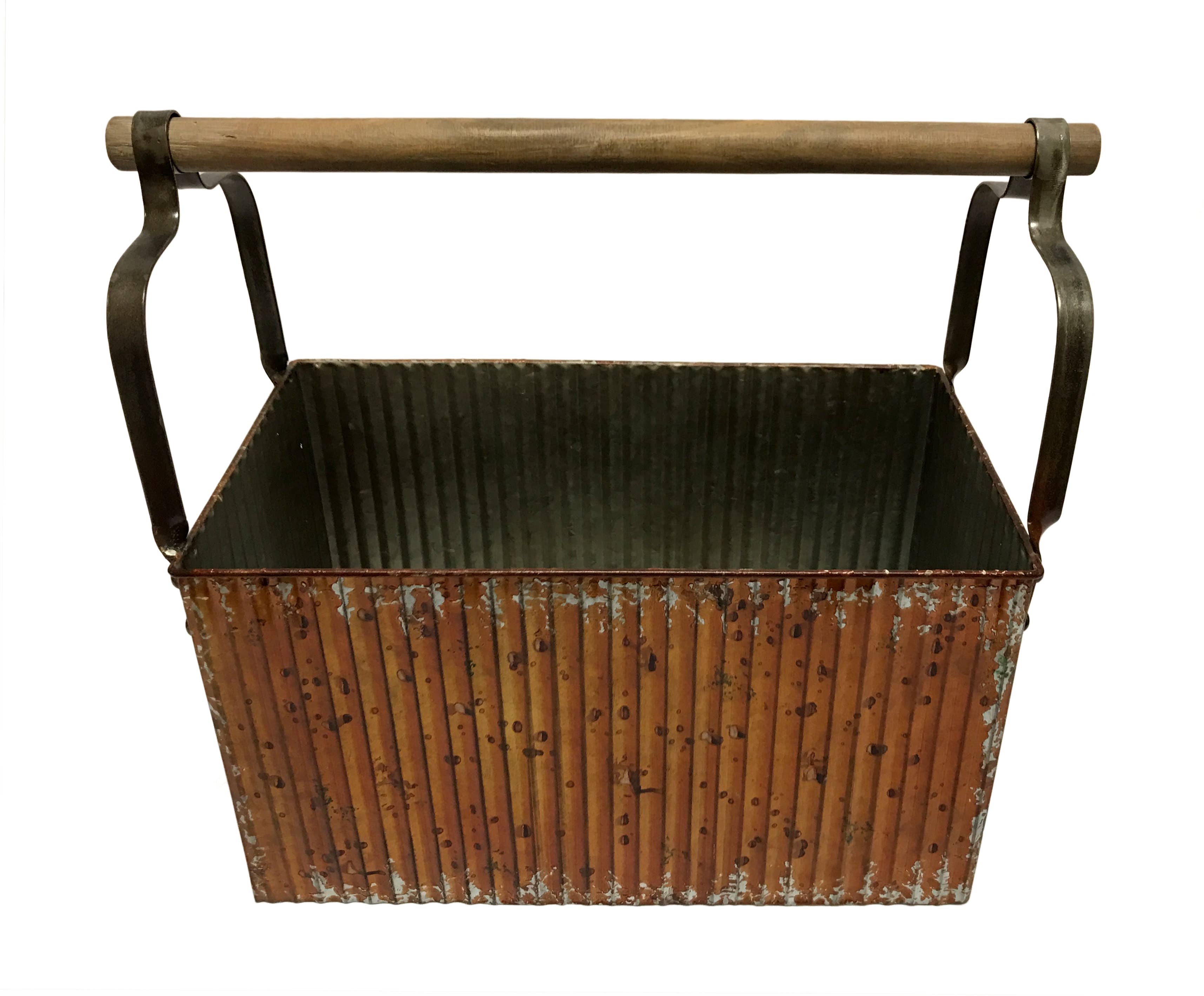 Metal Kindling Basket