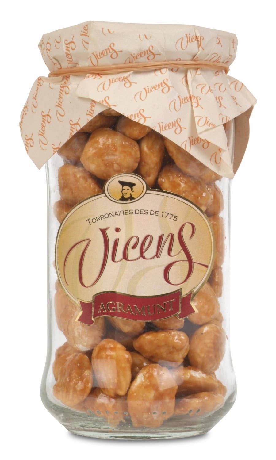 Caramelized Almonds Glass Jar 200g