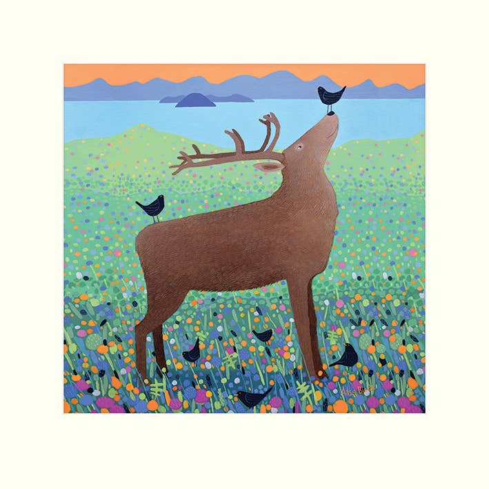 Ailsa Black (The Gathering) - MPPR45928, 40 x 40cm, Mounted Prints
