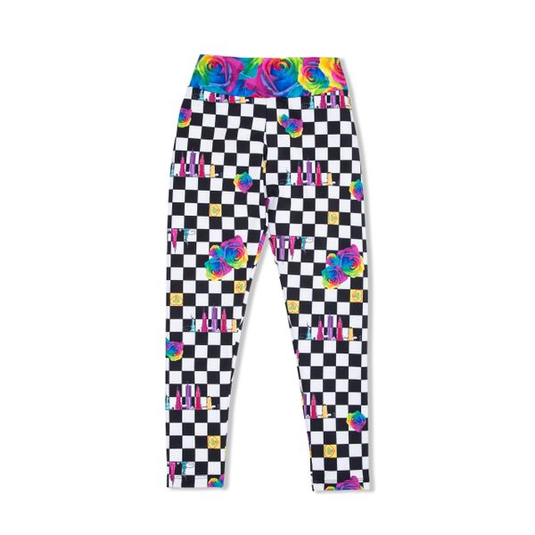 NEW YORK CHECK LEGGINGS