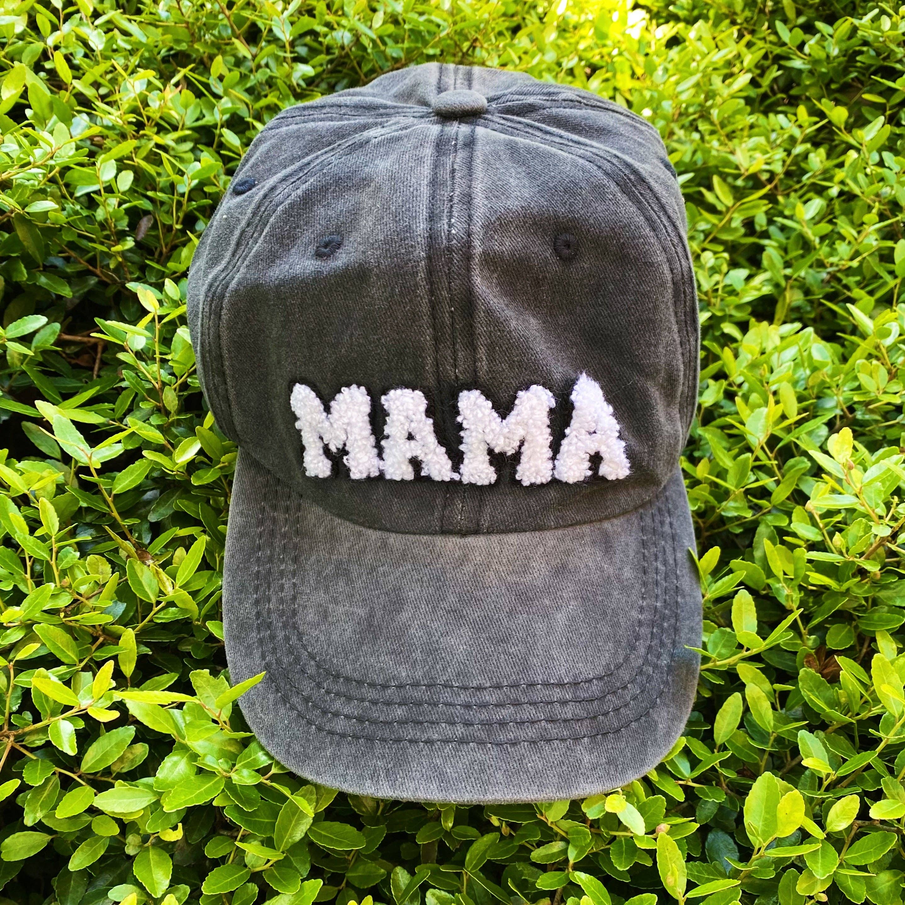 My Dear Mama Ball Cap, Black