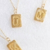 Art Deco Initial Necklace Prepack