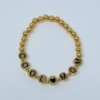 Cool Mom Gold Bead Bracelet