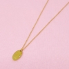 Oblong Face Necklace