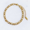 Refined Cuban Chain Bracelet