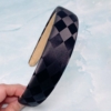 Checked In Mute Headband, Black