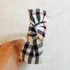 Classic Plaid Headband, Beige