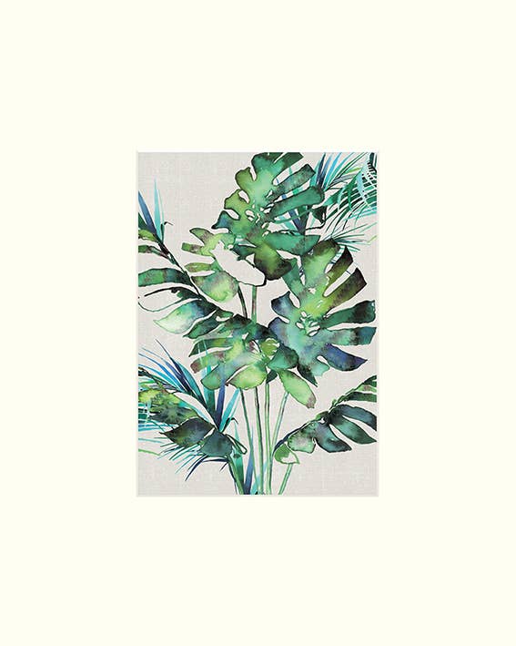 Summer Thornton (Monstera Leaves) - MPPR42374, 24 x 30cm Mounted Prints