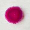 Rock Edge Natural Stone Phone Grip, Pink Agate