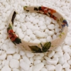 Vintage Garden Floral Headband, Cream