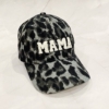Wild Mama Corduroy Ball Cap, Black