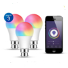 3 Pack Smart WiFi RGB+W+WW GLS B22 LED Bulb