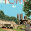 MOKOH (York)  Tourism 30X40CM- UNWRAPPED Digital Print, 30 x 40cm, Tourism