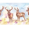 Jennifer Rose (Stag Herd) - PPR41265, 50 x 100cm Animals
