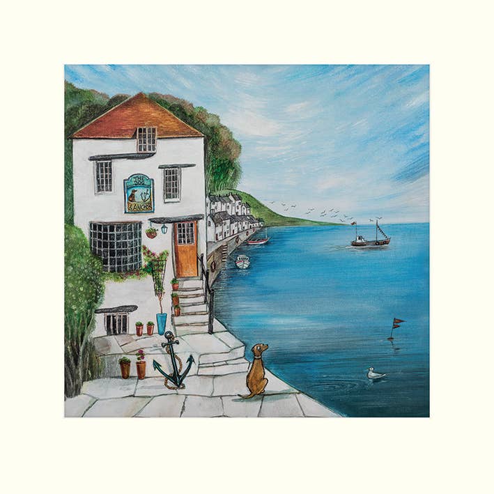 Joe Ramm (Dog and Anchor) - MPPR45864, 40 x 40cm Mounted Prints