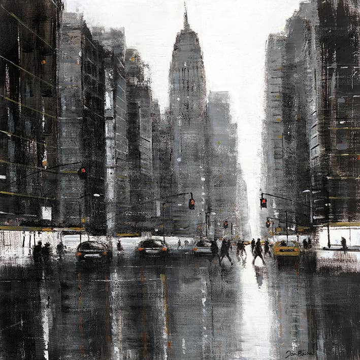 Jon Barker (5th Avenue) - WDC97321, 60 x 60cm Cityscapes