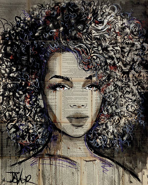 Loui Jover (Wonder 2) - WDC94910, 40 x 50cm, Canvas - Medium