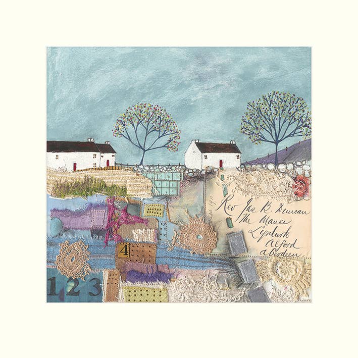 Louise O'Hara (Follow the Path to the Old Post   - MPPR45739, 40 x 40cm, Mounted Prints