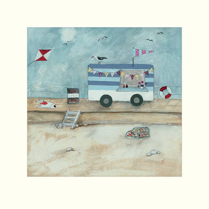 Louise O'Hara (Cockles & Mussels) - MPPR45855, 40 x 40cm, Mounted Prints