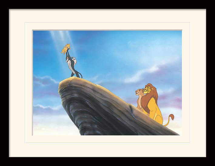 The Lion King (Ledge) - MP11347P, 30 x 40cm Memorabilia
