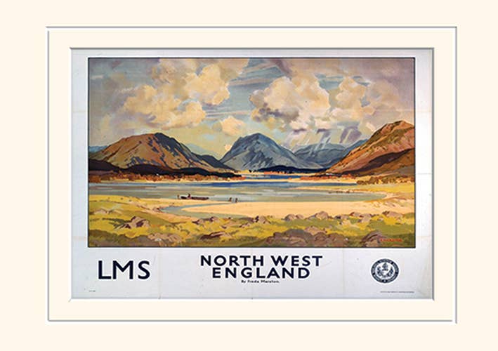 North West England (1) - LMP10172P, 30 x 40cm Memorabilia
