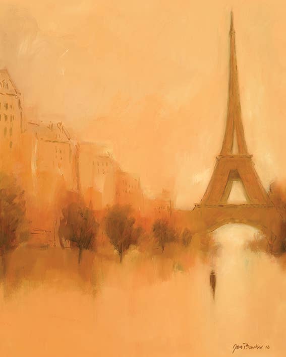 Jon Barker (Stranger in Paris) - WDC94232, 40 x 50cm Cityscapes