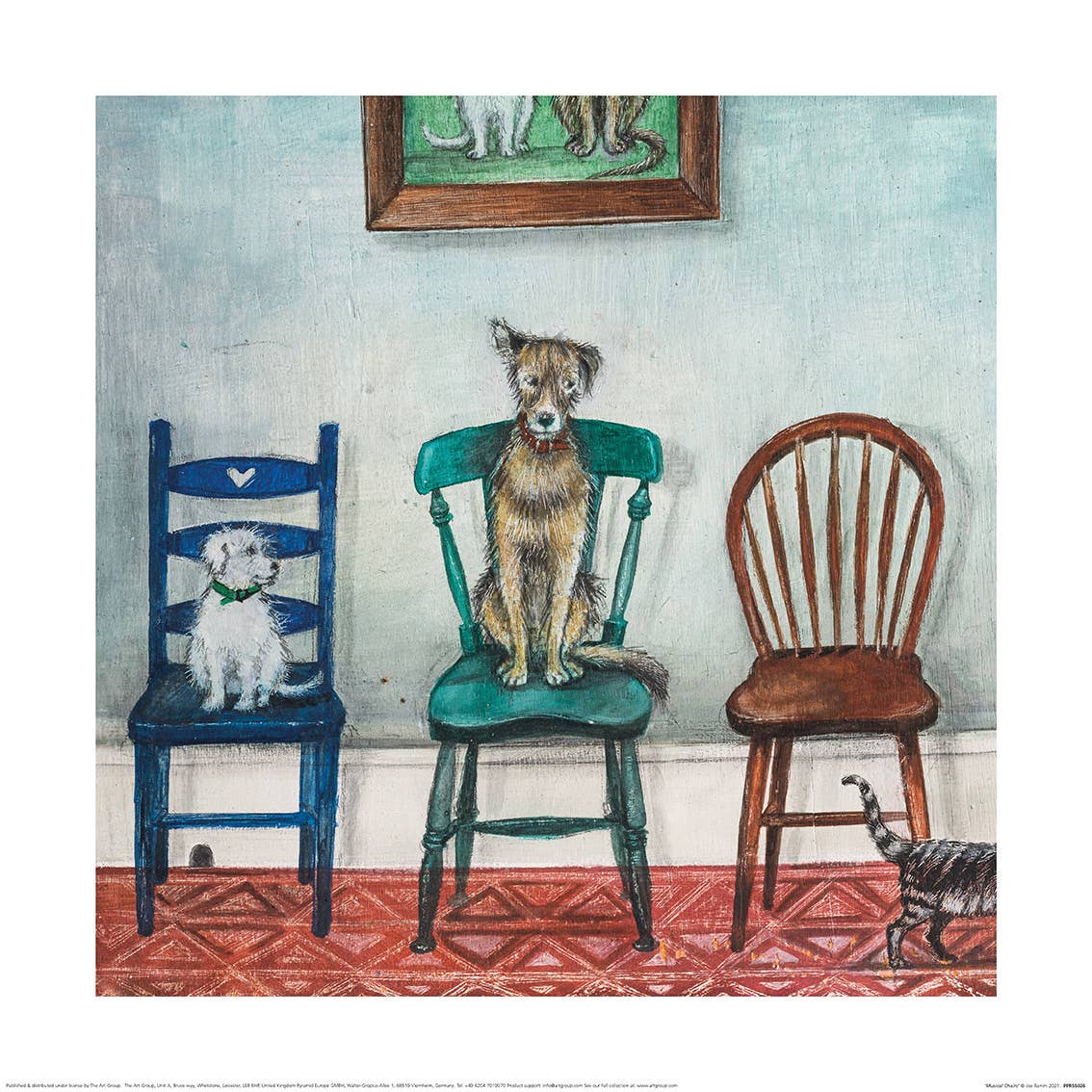 Joe Ramm (Musical Chairs) - PPR55026, 40 x 40cm Animals