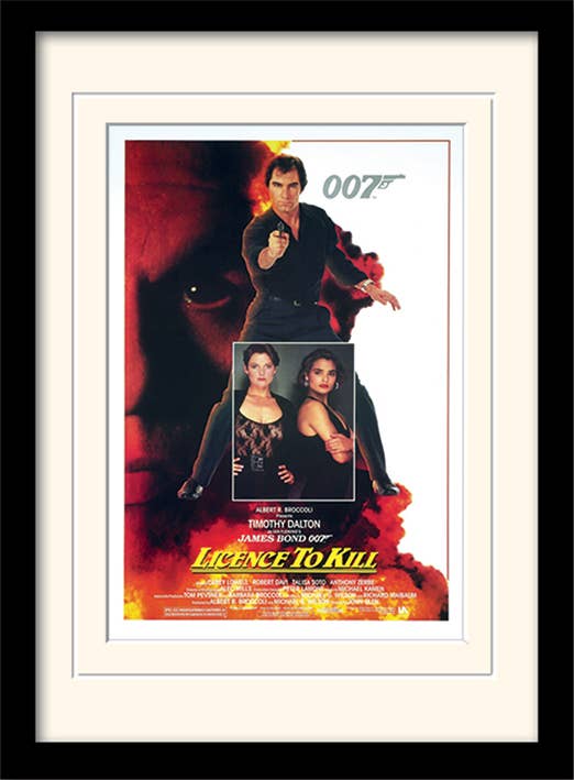James Bond (License to Kill One-sheet) - MP10283P, 30 x 40cm Memorabilia