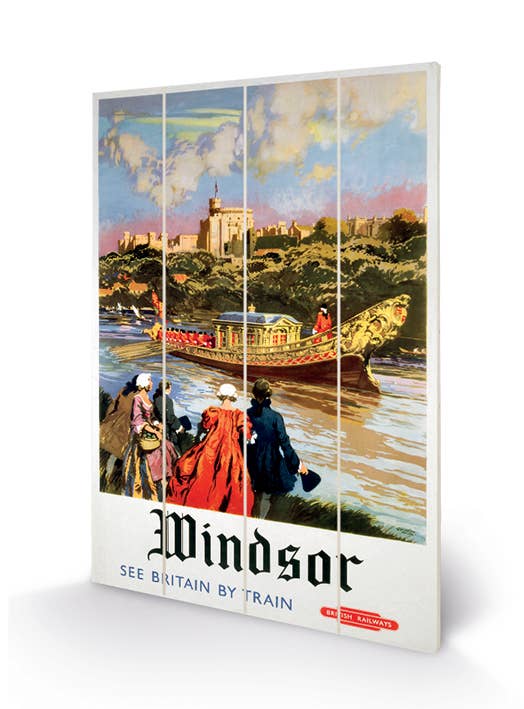 London (4)  Wood Prints - Small SW - PYR SMALL WOODEN PANEL, 40 x 59cm, Wood Prints - Small