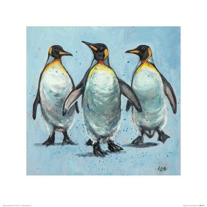 Louise Brown (Kingpins) - PPR45768, 40 x 40cm, Animals