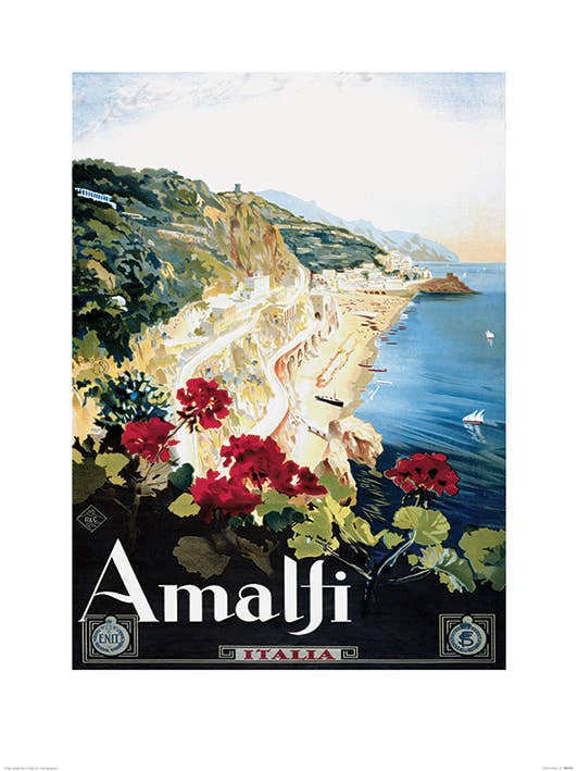 Piddix (Amalfi)  Graphic 60X80CM- UNWRAPPED Digital Print, 60 x 80cm Graphic