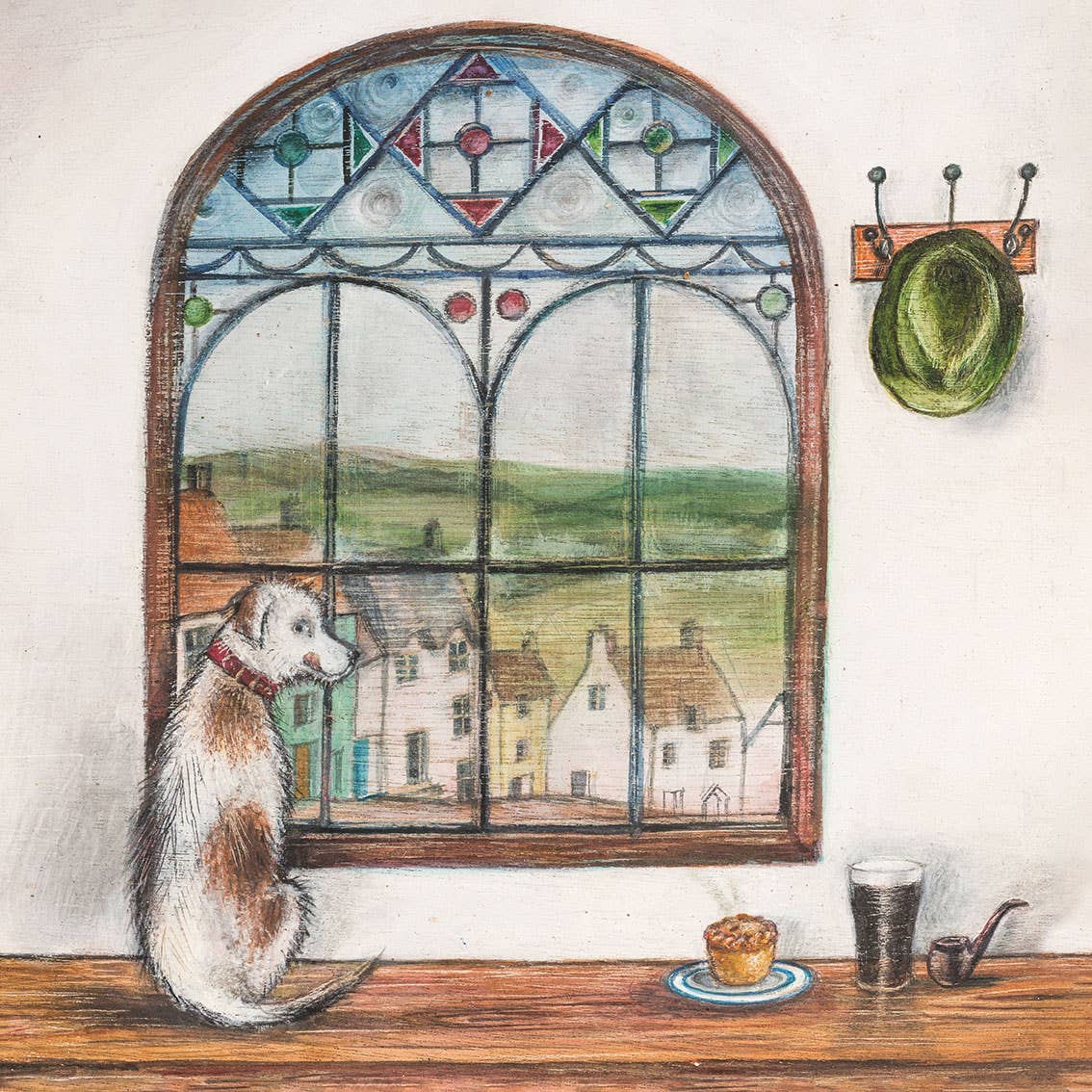 Joe Ramm (Pie and Pint) - WDC101424, 40 x 40cm Animals