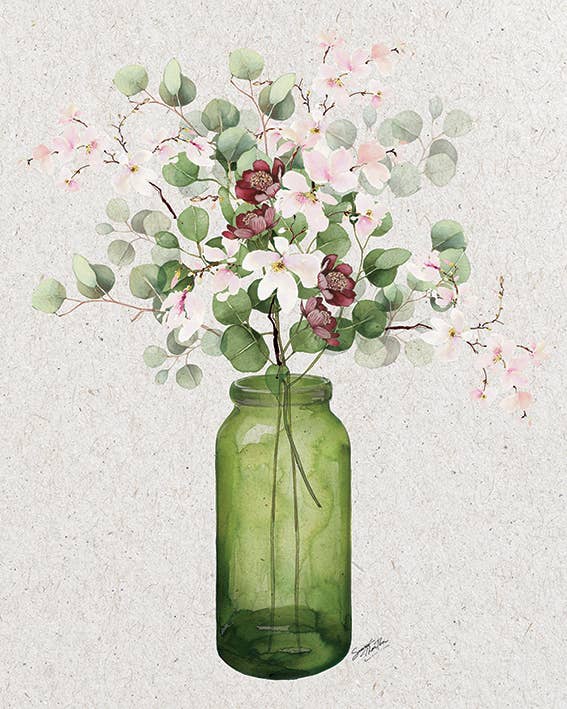 Summer Thornton (Vase III) - WDC94924, 40 x 50cm Canvas - Medium