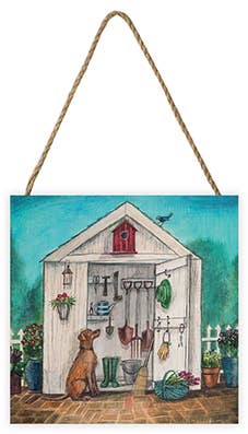 Joe Ramm (Potting Shed)  Wood Prints - Blocks WOODEN BLOCKS, 20 x 20cm Wood Prints - Blocks