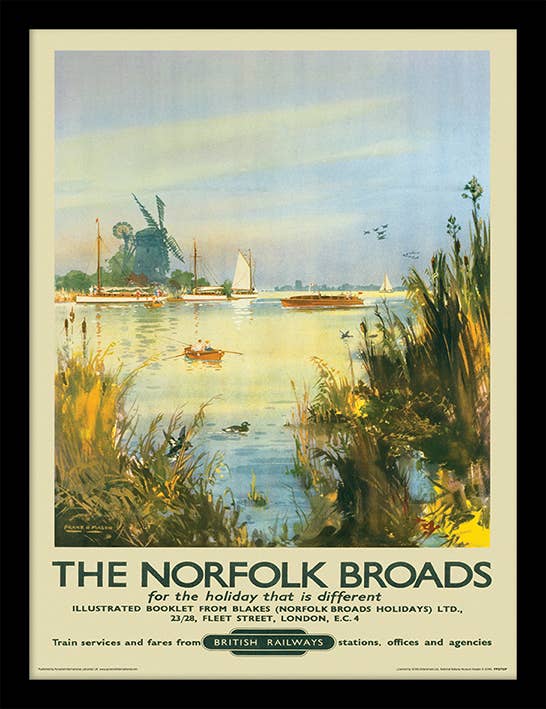 Norfolk (For the Holiday that is Different  - FP12712P, 30 x 40cm Memorabilia
