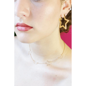 Golden Stars Earrings
