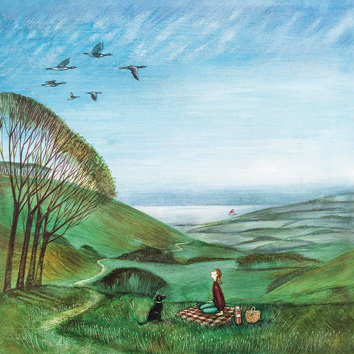 Joe Ramm (Canada Geese) - WDC91581, 30 x 30cm Landscapes