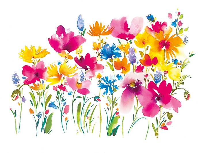 Summer Thornton (Wild Meadow) - WDC92365, 30 x 40cm Canvas - Small