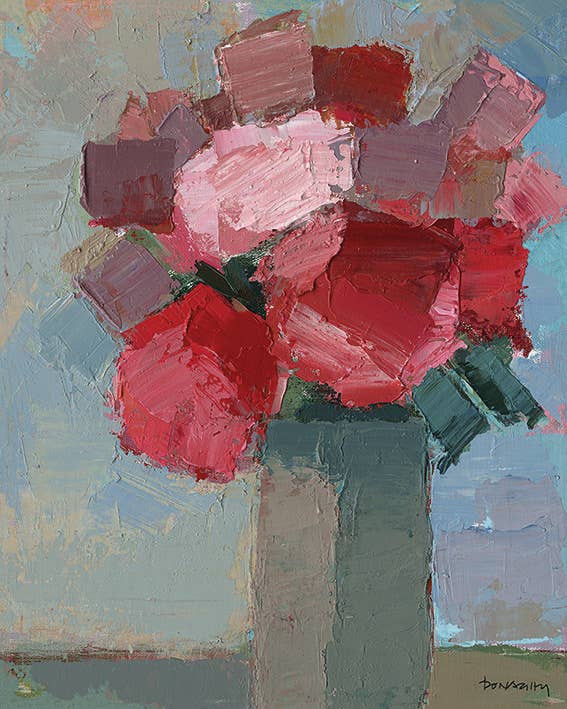 Paul Donaghy (Hydrangea) - WDC94944, 40 x 50cm Canvas - Medium